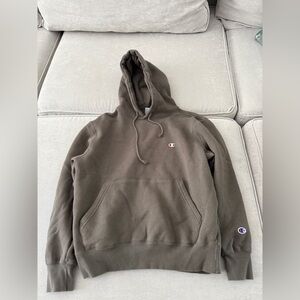 Champion Dark Olive Hoodie